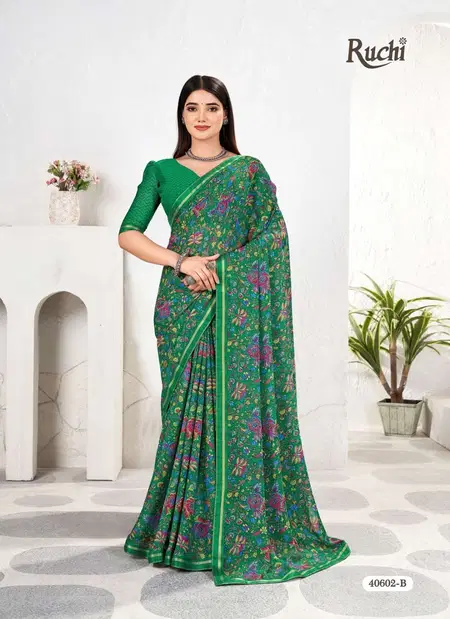 Simayaa Vol 31 By Ruchi Chiffon Saree Wholesale Clothing Suppliers In India